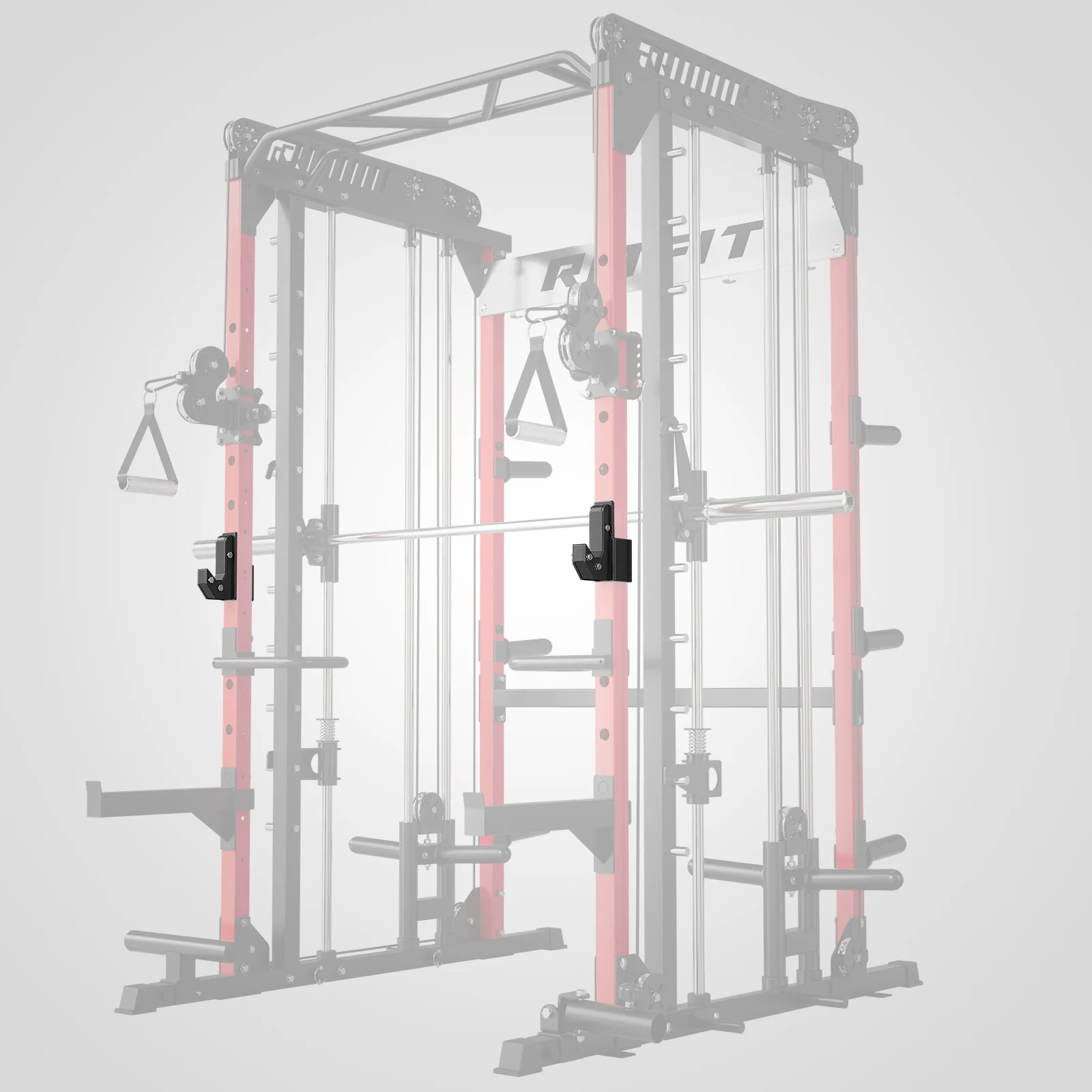 RitFit Upgraded Sandwich J-Hooks for 2" X 2" Racks